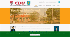 Desktop Screenshot of cdu-uetersen-tornesch.de